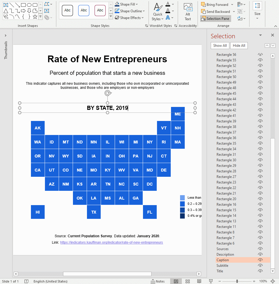 State map template