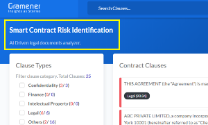 smart contract risk identification | ai software for legal document analysis